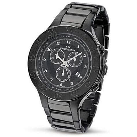 Orologio DS5 in acciaio pvd in Nero da Uomo 